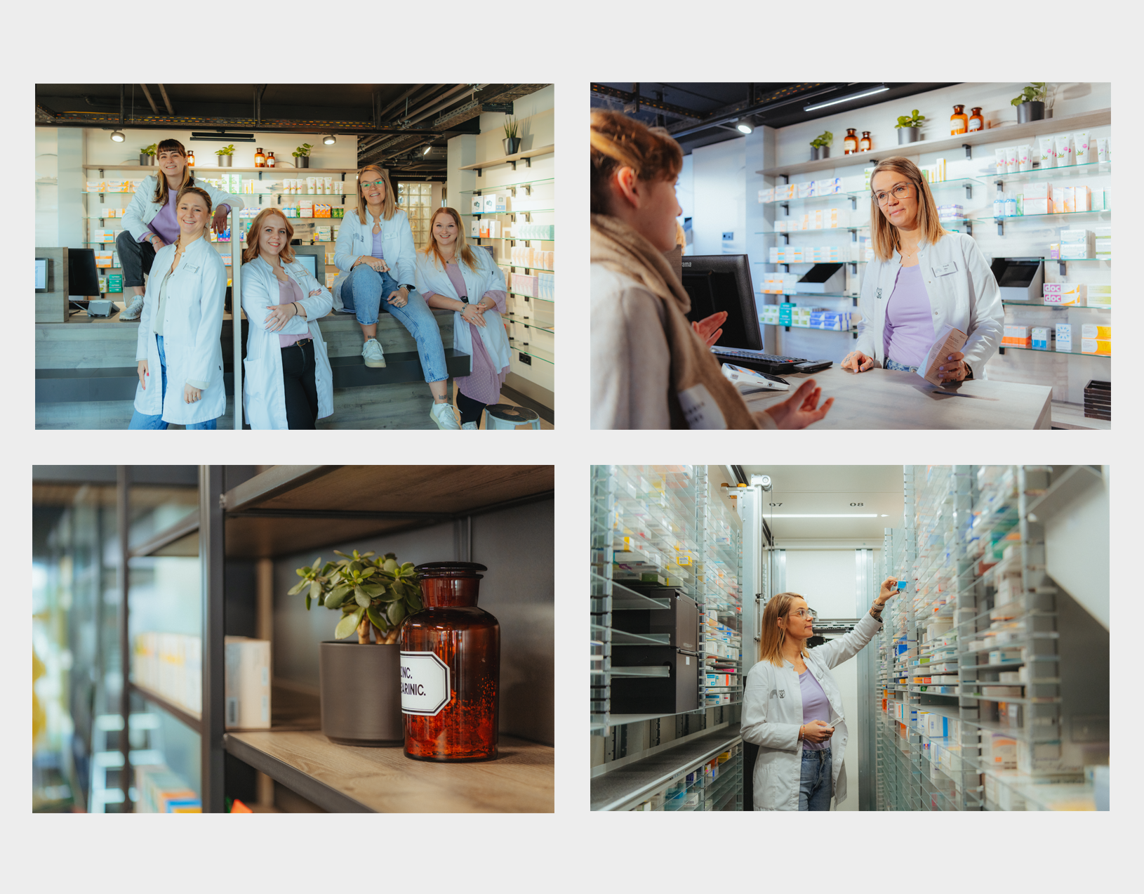 Impressionen der Wiedereröffnung der Rastpfuhl Apotheke im Februar 2024